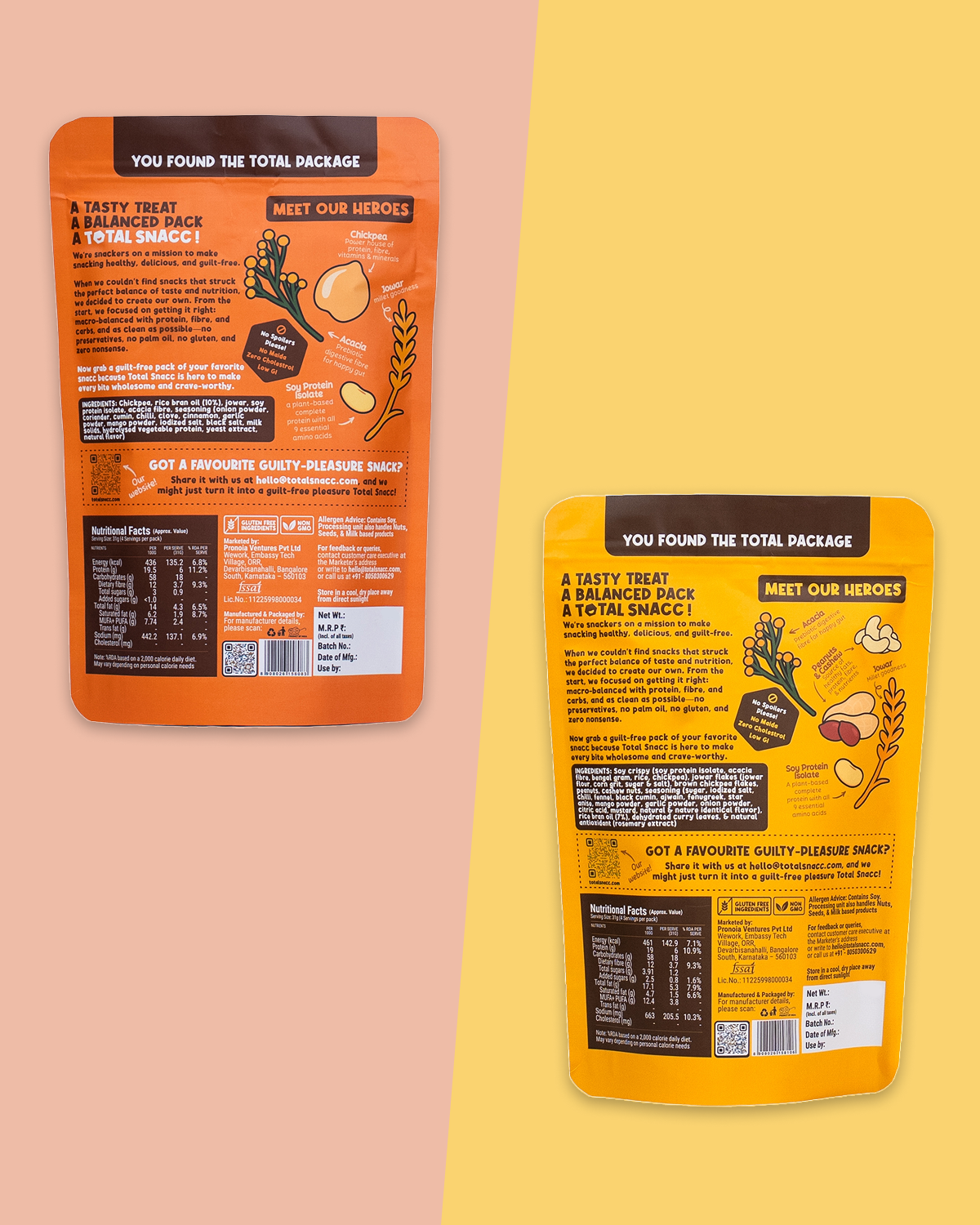 Desi Combo (Super Bhujia Indian Masala + Jazzy Namkeen Mango Achari)