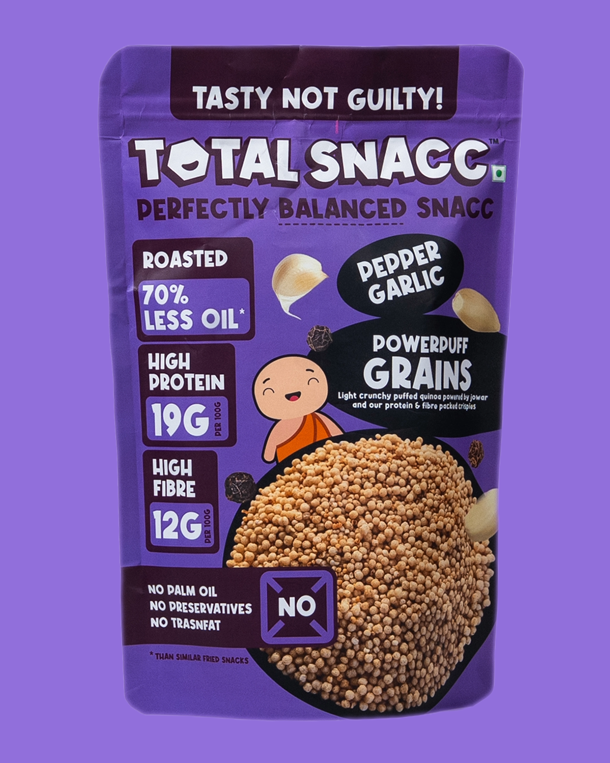 Pepper Garlic Powerpuff Grains