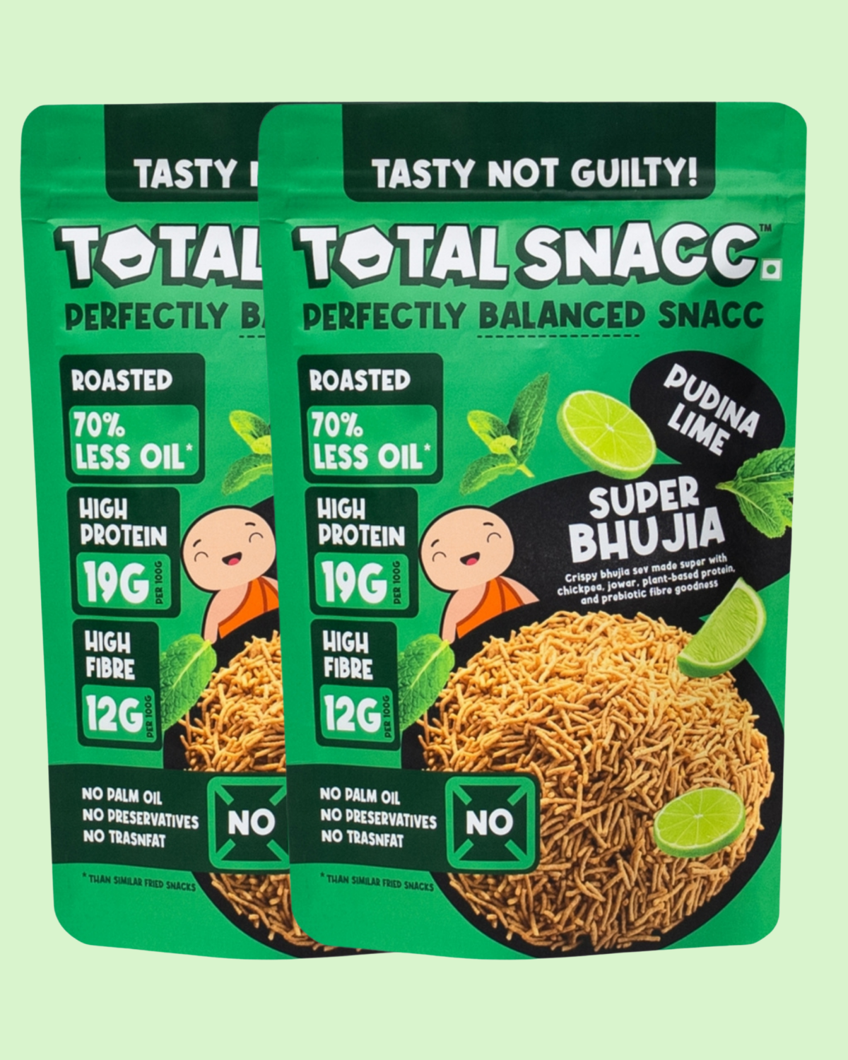 Roasted Protein Pudina Lime Bhujia Combo