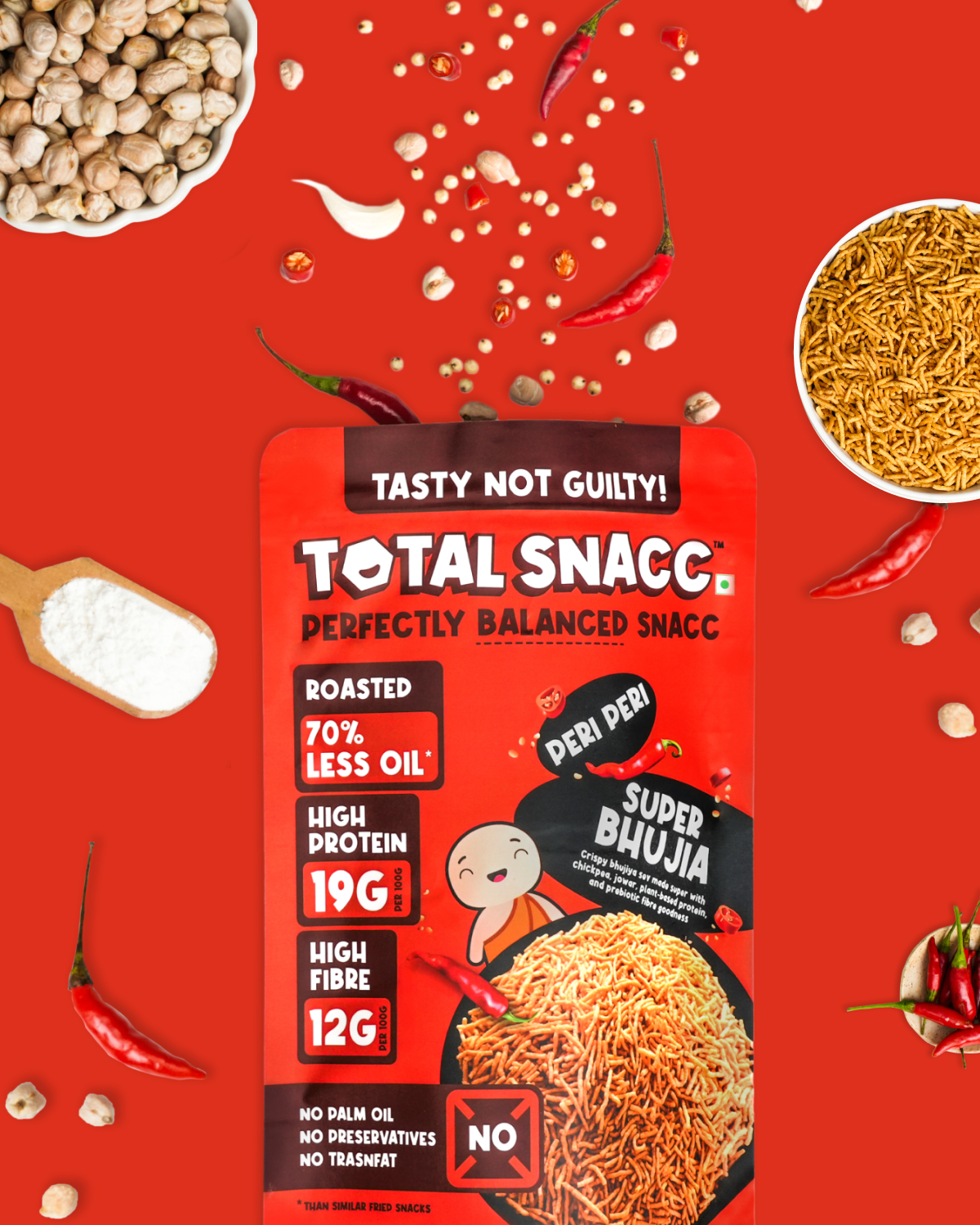 Spicy Peri Peri Super Bhujia
